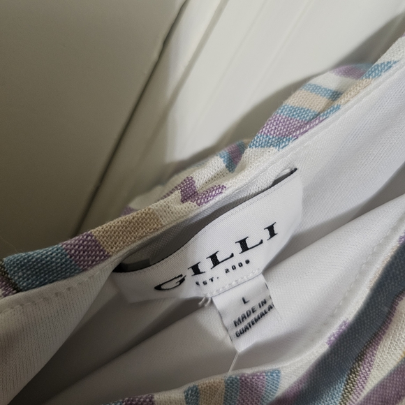 Gilli Pastel Striped Dress - Picture 5 of 6